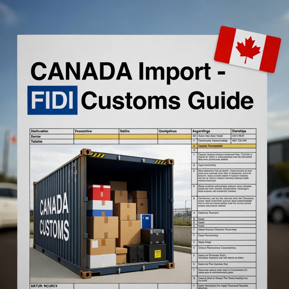 CANADA Import - FIDI Customs Guide