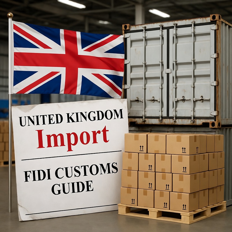 UNITED KINGDOM Import – FIDI Customs Guide