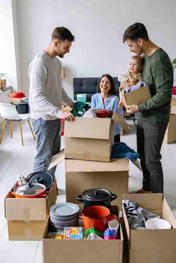 Professional packing services for household goods in Europe