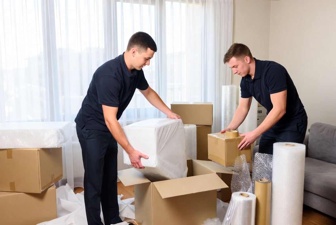 Professional packing services for household goods in Europe