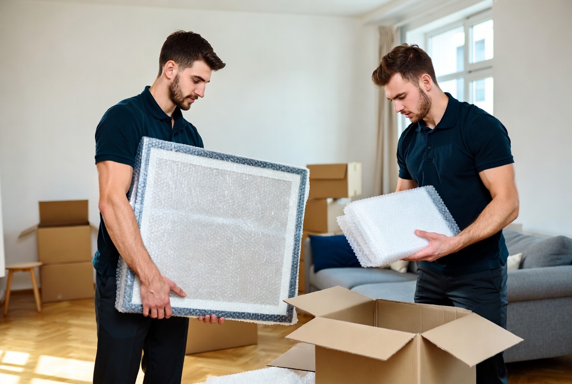 Professional packing services for household goods in Europe