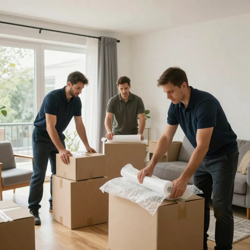 Professional packing services for household goods in Europe