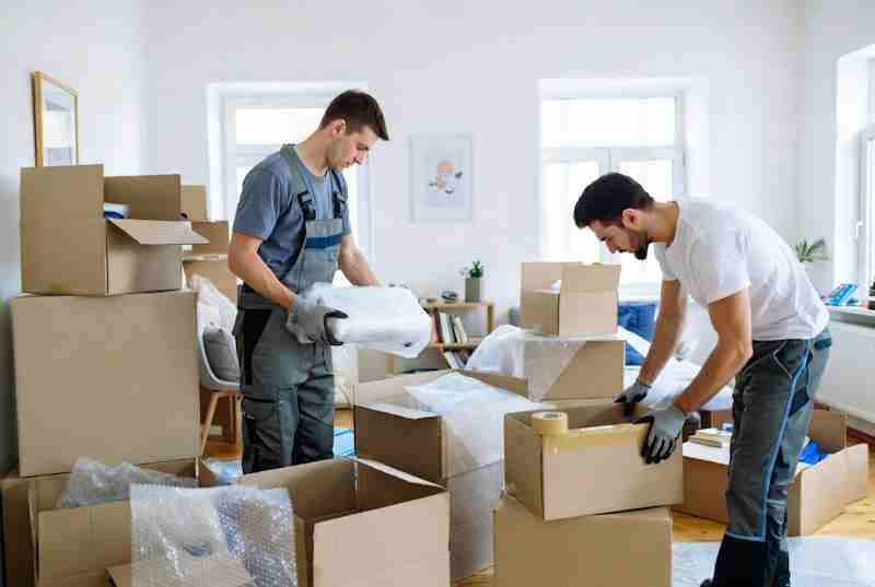 Professional packing services for household goods in Europe
